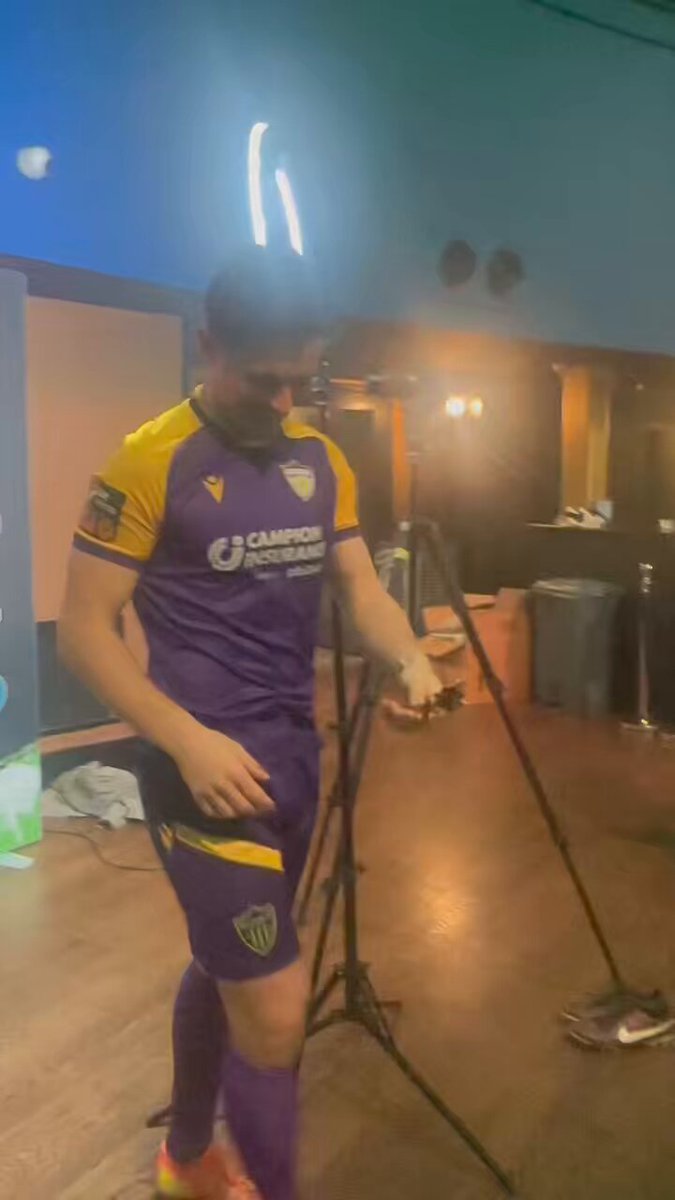 Aaron Dobbs came this close to darting perfection at our league launch 🎯😭🤏 #LOI | Wexford FC