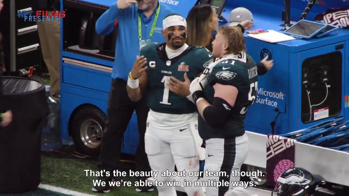 NFL Films put together a compilation of everyone’s reactions from when they knew they won. This is great.