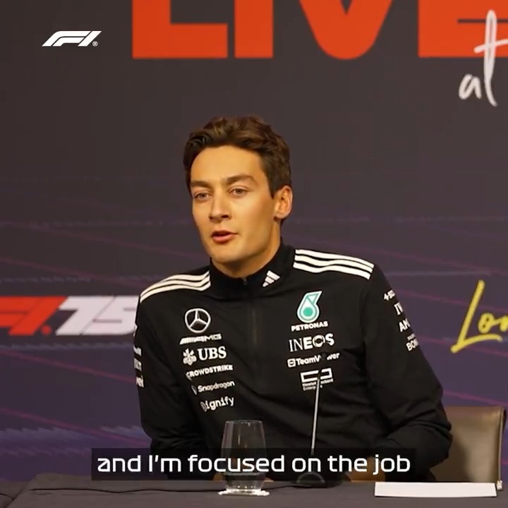 George's focus is on winning in 2025 💪 #F175LIVE