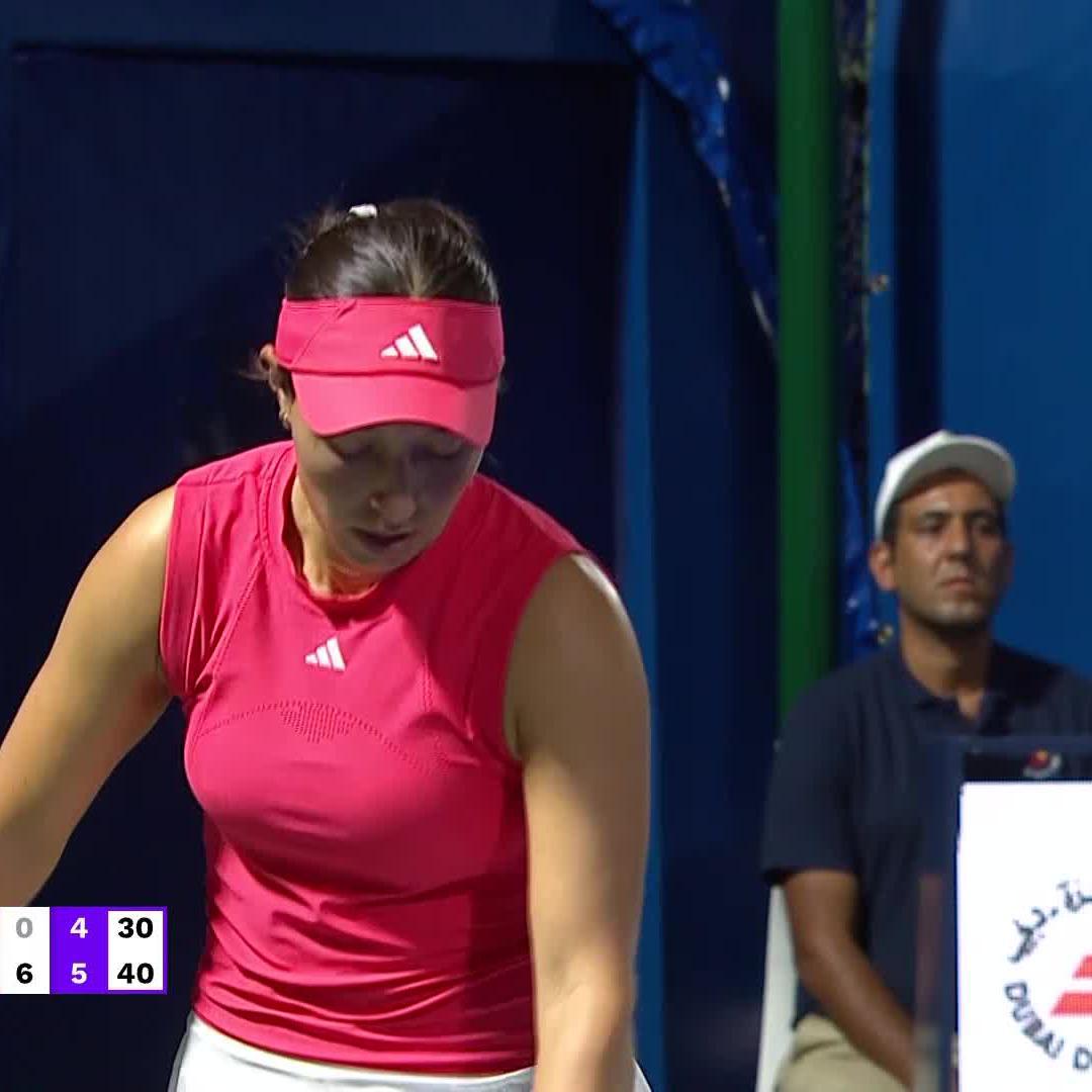 Pegula presses on 🏃‍♀️ Jessie Pegula is through to the Round of 16 after defeating Samsonova 6-0, 6-4! #DDFTennis