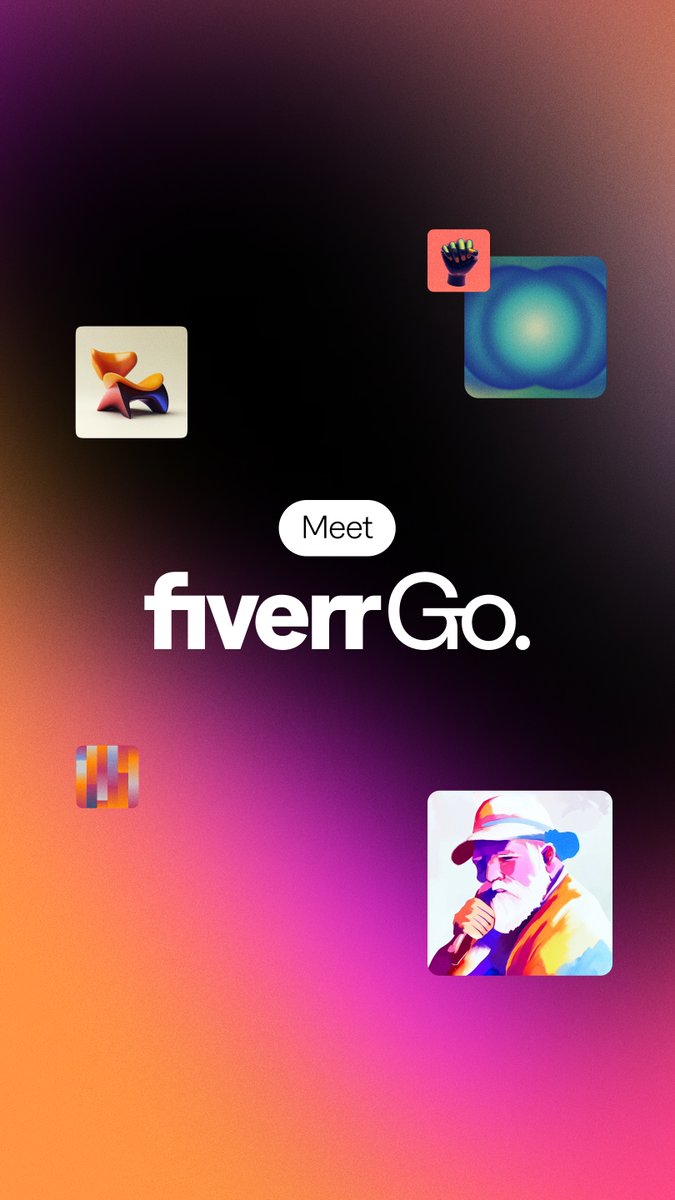 Not just AI. YOUR AI. See the future of human talent with Fiverr Go: #FiverrGo
