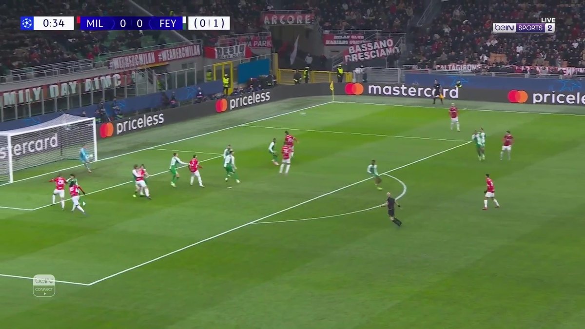خيمينيز يمنح ميلان التقدم سريعاً #دوري_أبطال_أوروبا #UCL