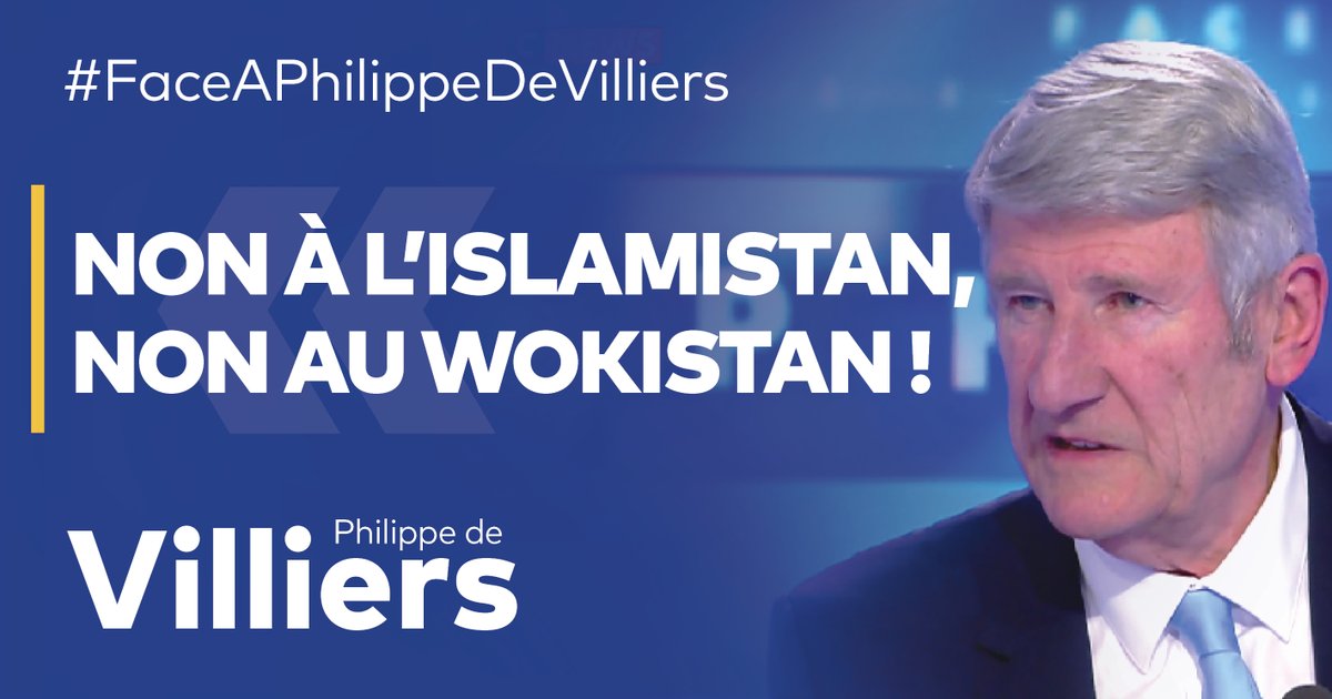 🎙️Lorsqu’un peuple débat de son identité, c’est qu’il ne sait plus d’où il vient. La France, c’est un art de vivre. En France, nous avons des clochers, pas des minarets. En France, la charia n’a pas sa place. En France, nous serrons la main des femmes et nous ne les voilons pas. En France, les animaux ne sont pas égorgés sans étourdissement. En France, nous ne mangeons pas halal. Non à l’Islamistan, non au Wokistan ! 🔗Emission complète : #FaceAPhilippeDeVilliers #FADV #CNews