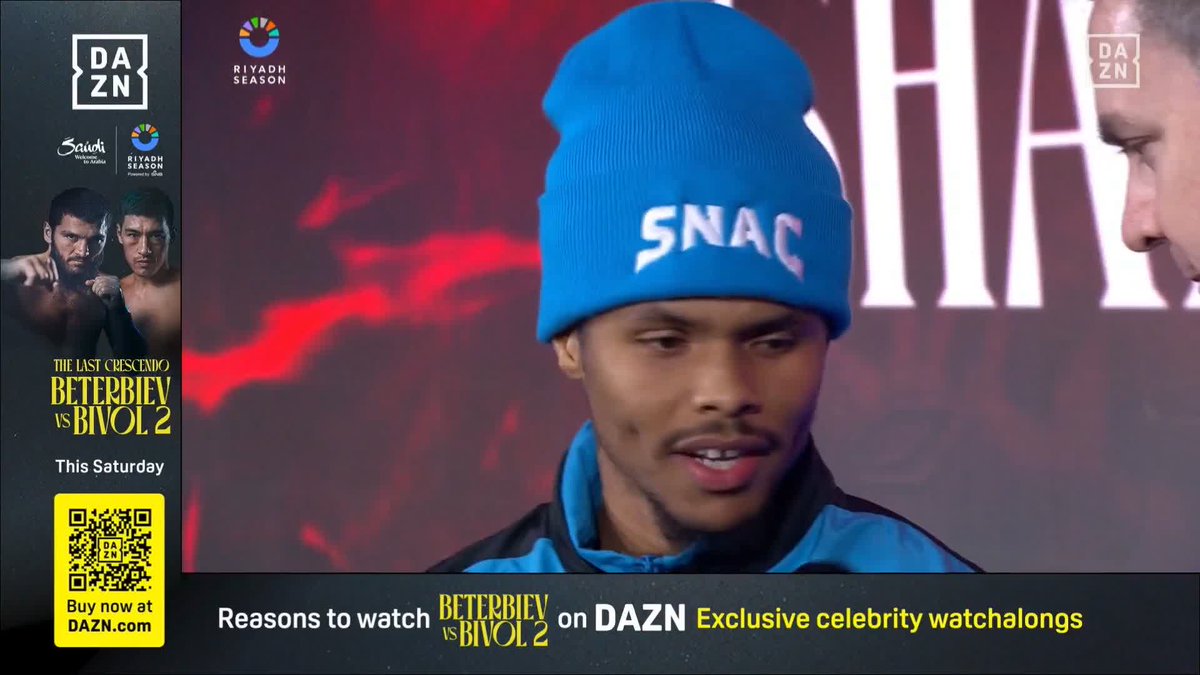 🗣️ "I'm ready to capture the moment!" - Shakur Stevenson #StevensonSchofield | DAZN Boxing | #BeterbievBivol2
