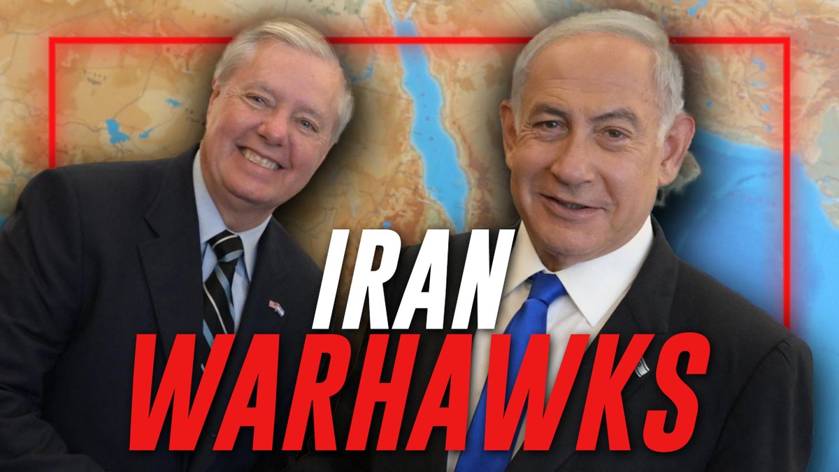 BREAKING VIDEO: Warhawk Sen. Lindsey Graham Calls On Trump To Execute A Preemptive Strike Against Iran To, "Deliver A Decisive Blow Against Iran's Nuclear Infrastructure," Echoing Netanyahu's Calls For The US To Instigate War In The Middle East Over The Past Two Decades » WATCH/SHARE THE LIVE X STREAM HERE: