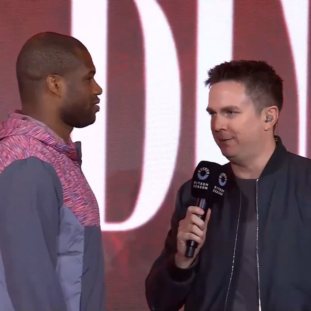 "The talking is DONE - I am ready to put him to sleep" 💤 Daniel Dubois a man of few words and is ready to go to WAR! 🔥 #DuboisParker |#RiyadhSeason | Sky Sports Box Office