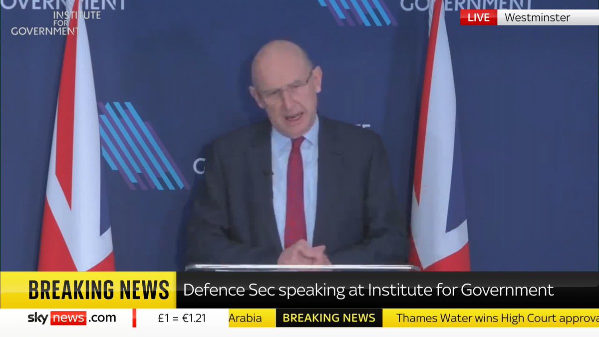 We are in a new era of threat, that demands a new era for defence. We’re reforming defence to make Britain secure at home, and strong abroad.