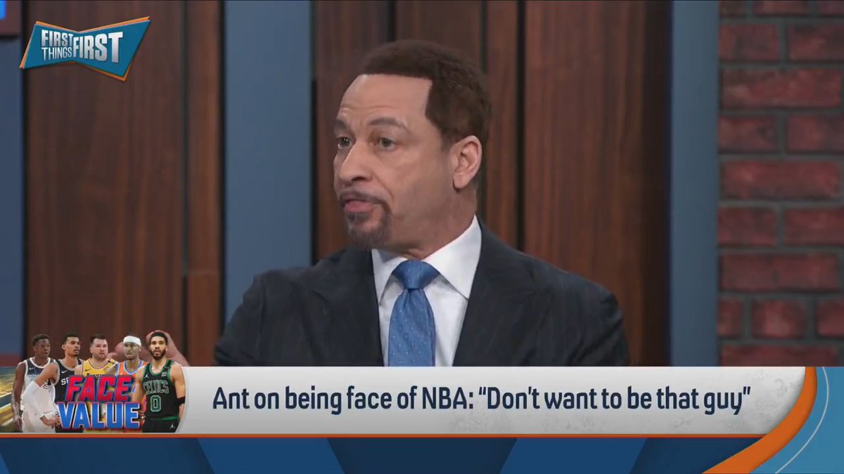 “He is the ONLY American player that’s in the running, I think, for the future face of the league when LeBron & Steph are gone.” — Chris Broussard on Anthony Edwards