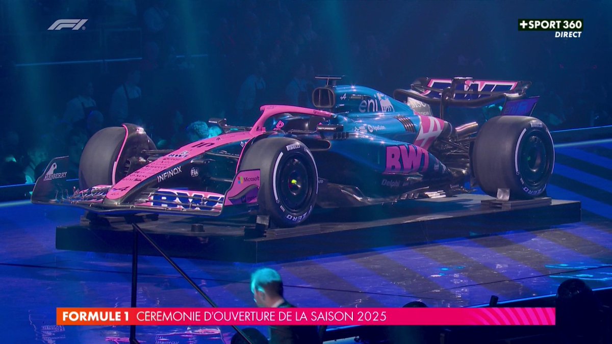 L'Alpine 2025 : très rose ! 🩷 On valide ? #F1