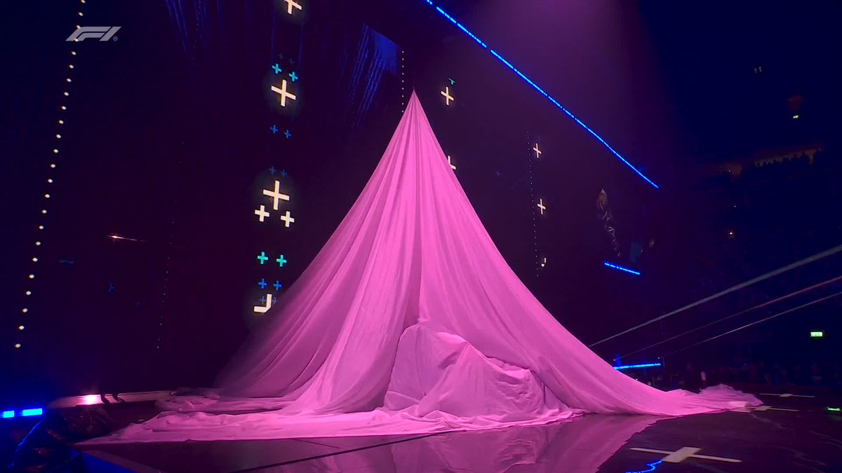 Pulling back the pink curtain 🎀 #F175LIVE BWT Alpine Formula One Team