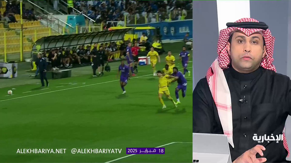 🎤 الحكم المصري جمال الغندور : كان يجب على الحكم إخراج البطاقة الصفراء الثانية ومن ثم الحمراء للمدافع علي البليهي الكويتي أحمد العلي نحر الوصل من الوريد للوريد