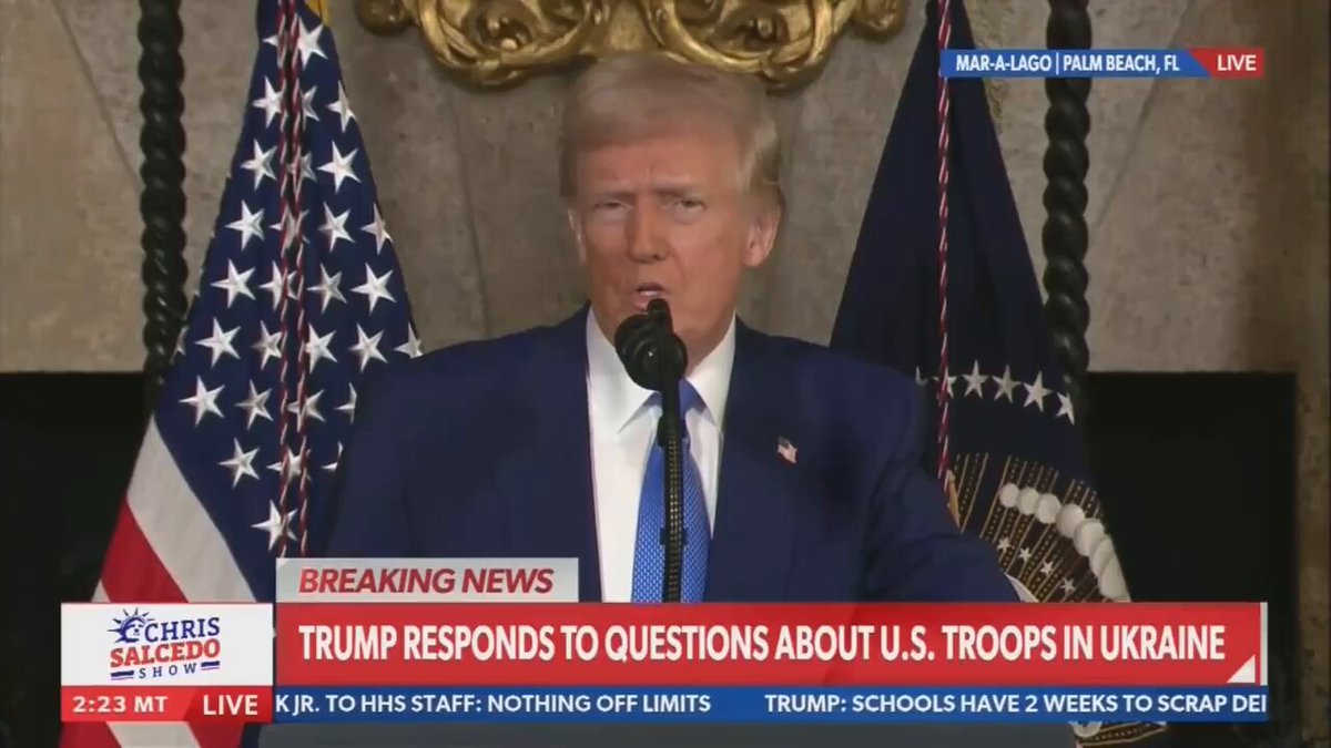 WATCH: Trump blames Ukraine for being invaded by Russia, scoffs at the idea that Ukraine deserves a seat at the table, throws Zelensky under the bus, and capitulates to Putin in every possible way.