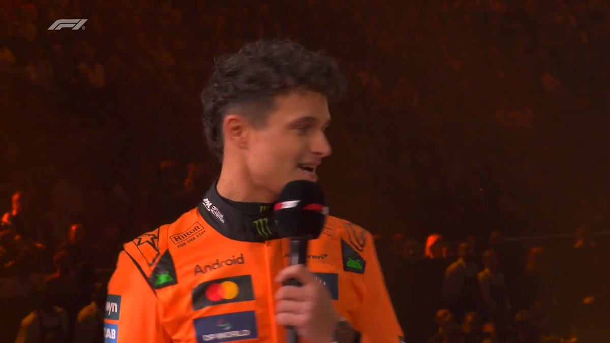 Ready to do it all over again 👊🧡 #F175LIVE McLaren Mastercard Formula 1 Team