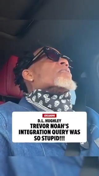 D.L. Hughley isn’t holding back on Trevor Noah’s recent podcast question about whether integration was the right move for America — calling it "maybe the stupidest thing I've ever heard." Read the full story — and watch Trevor's original video — here 👉