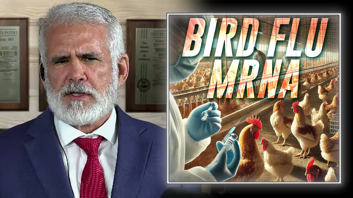 EXCLUSIVE: Dr. Robert Malone Warns Of The Dangers Of Inoculating America's Chicken Population With mRNA Vaccines PLUS, The Inventor Of mRNA Technology Grades The Actions Of President Trump & Robert F. Kennedy Jr. In The First 29 Days Of The Administration Robert W Malone, MD » WATCH/SHARE THE LIVE X STREAM HERE: