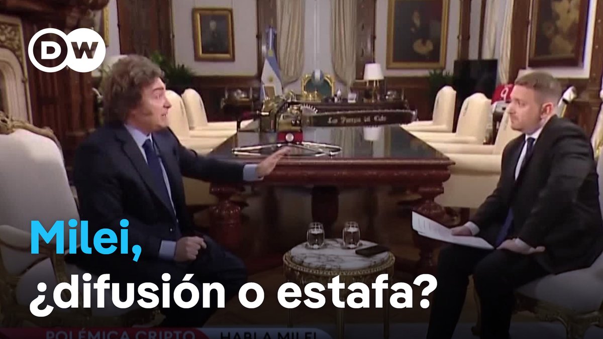Libra se hunde: inversores pierden millones tras el colapso de la criptomoneda El escándalo por la criptomoneda Libra sacude Argentina. Milei la dio a conocer en redes antes de su colapso y ahora enfrenta acusaciones de fraude. Un video filtrado sugiere que su entrevista sobre el caso estuvo pactada. (poc)