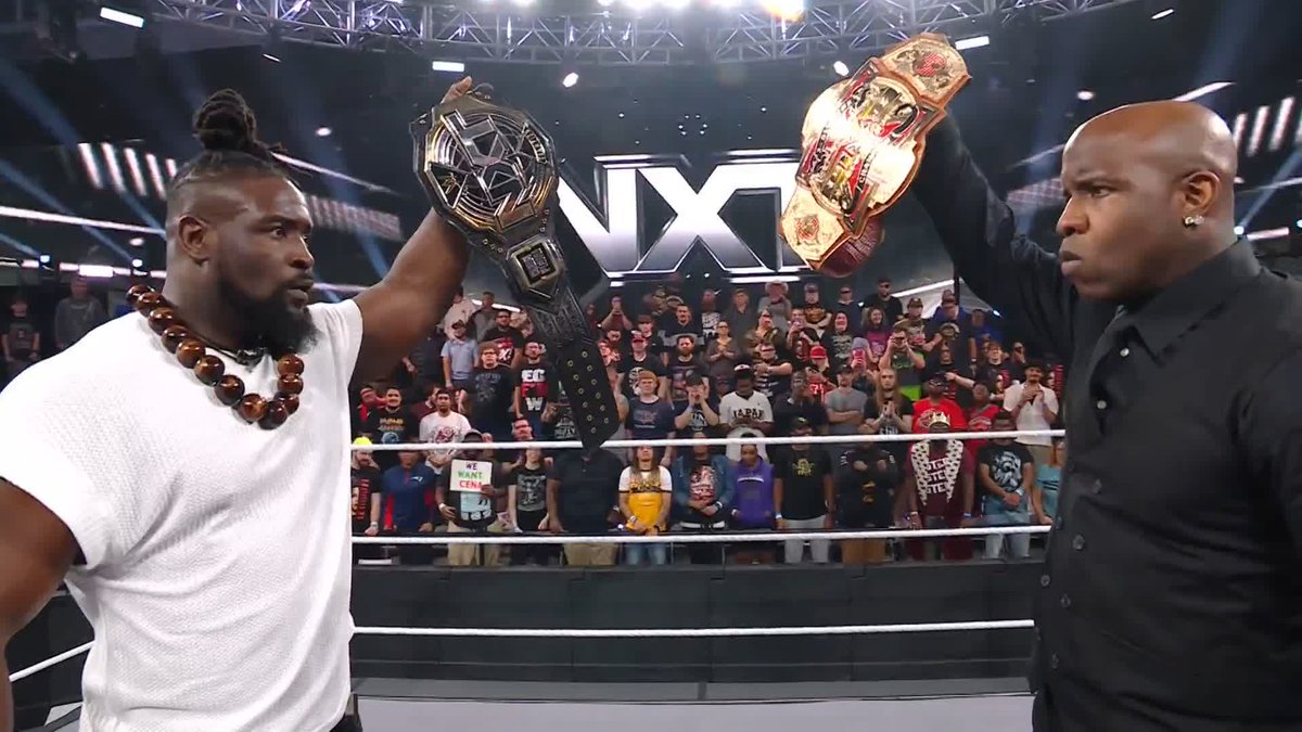 "This has to happen!" Oba Femi wwe vs. MOOSE™️?! SIGN US UP! 🍿 #WWENXT