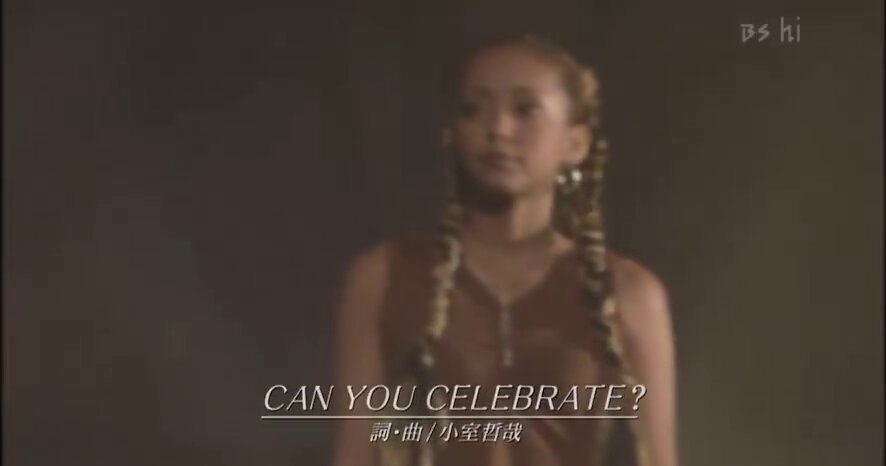 CAN YOU CELEBRATE? 安室ちゃん、すごい声出てる。 喉の調子良さそう✨