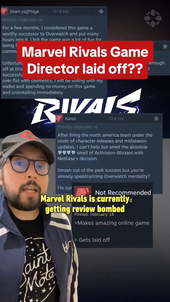 Marvel Rivals isn't even safe from layoffs in the game industry...