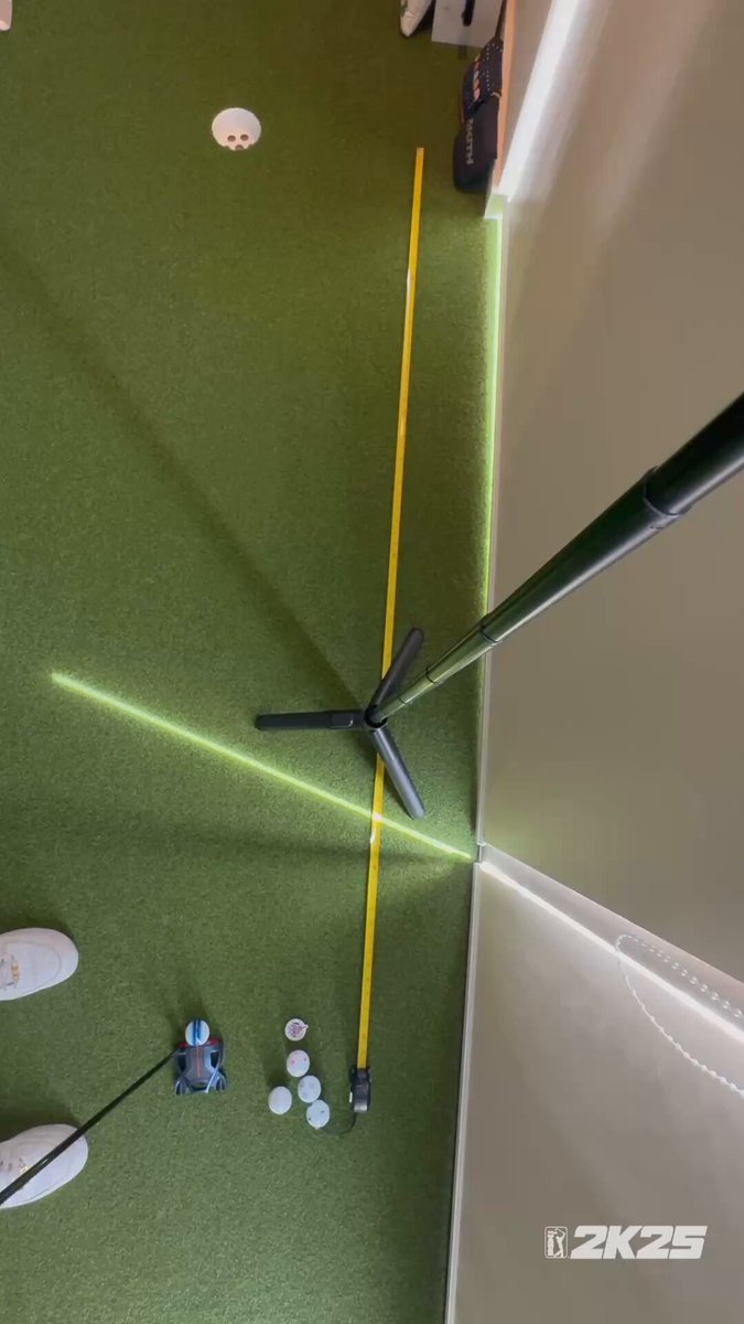 Little putting PoV for you today, folks. This is what I see 👀