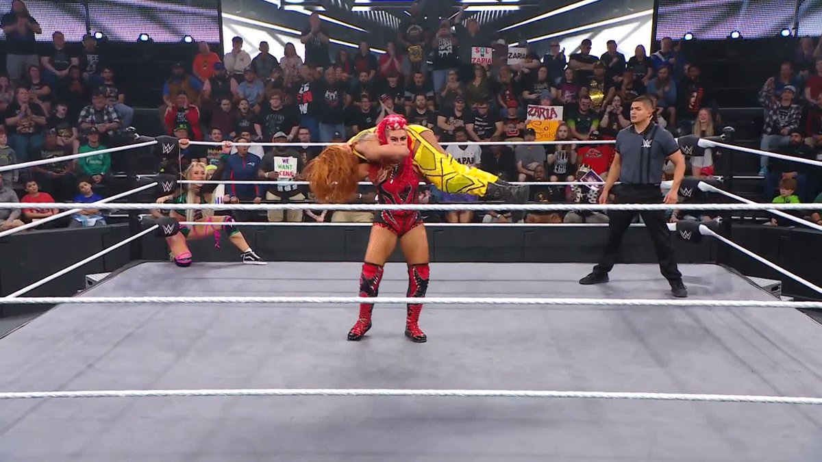 .ZARIA and Sol Ruca are just too good! 😮‍💨 #WWENXT