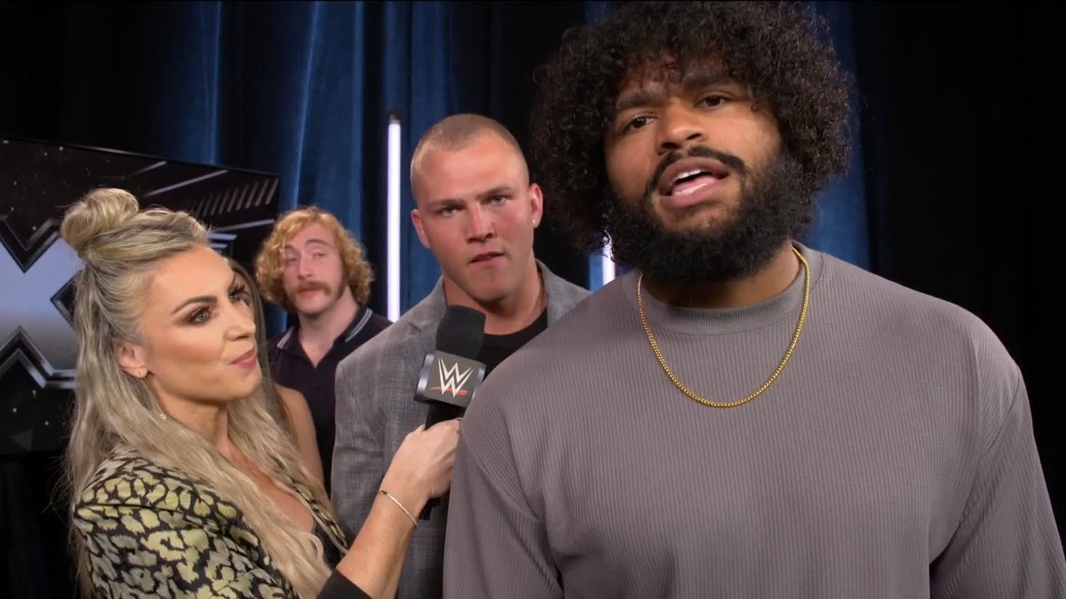 🤯 🤯 🤯 NQCC just called out the TNA Wrestling Tag Team Champions, The Hardy Boyz, for a match NEXT WEEK! #WWENXT