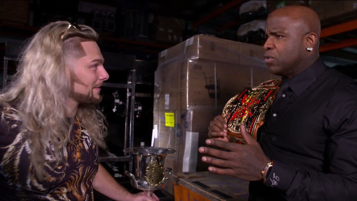 Well that's something! 😳 King gets his hometown match, against MOOSE™️, for the TNA Wrestling X-Division Championship NEXT WEEK in Cincinnati! 😱 #WWENXT