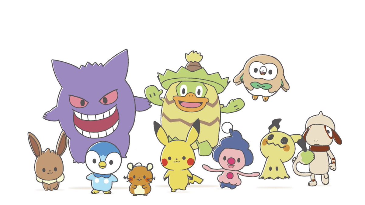 YouTubeチャンネル「ポケモン Kids TV」にて、モンポケのショートアニメが始まったよ! 全10話を毎週水曜日に更新! 今日は特別に第1話「はじめてのたび」と第2話「はじめてのおでかけ」を一気に公開! #ポケモンKidsTV #モンポケ