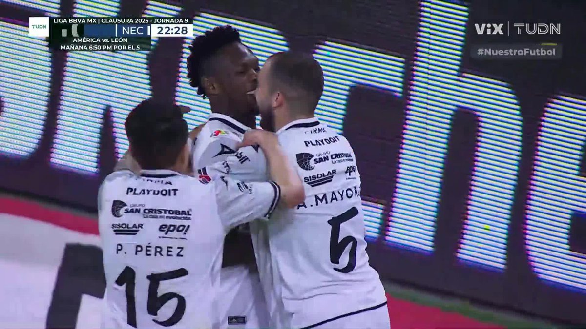 No mames Didier Cambindo es Pelé, ya lleva 8 goles en 9 partidos y será campeón de goleo ya nadie lo alcanza al cabrón