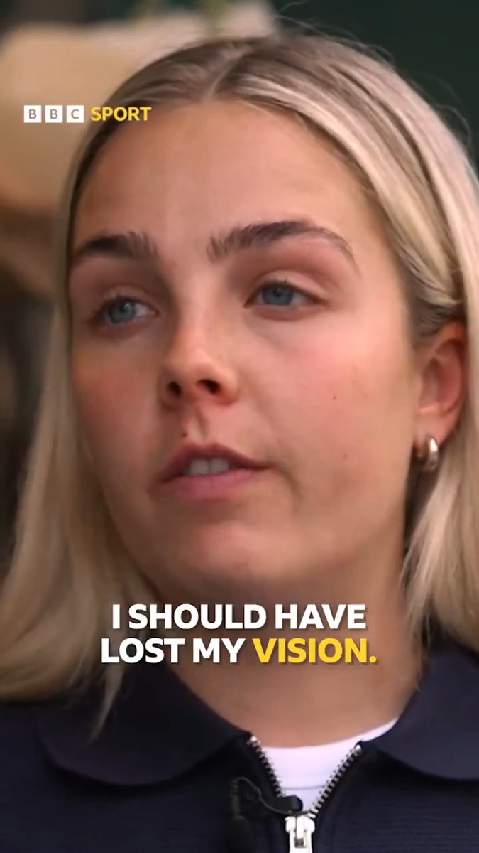 "My first question was 'am I going to play football again?'" England and Barcelona goalkeeper Ellie Roebuck has spoken for the first time about the stroke she suffered a year ago at the age of 24. #BBCFootball #WSL #Lionesses