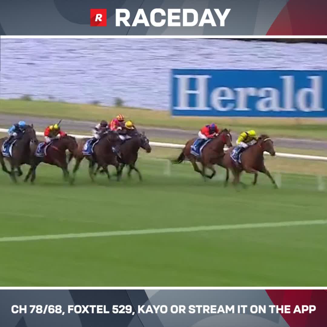 Charisse storms home to hand the Moloney boys the last of the day 🙌 An impressive late burst by the 5YO mare from Churchill 🔥 Patrick Moloney