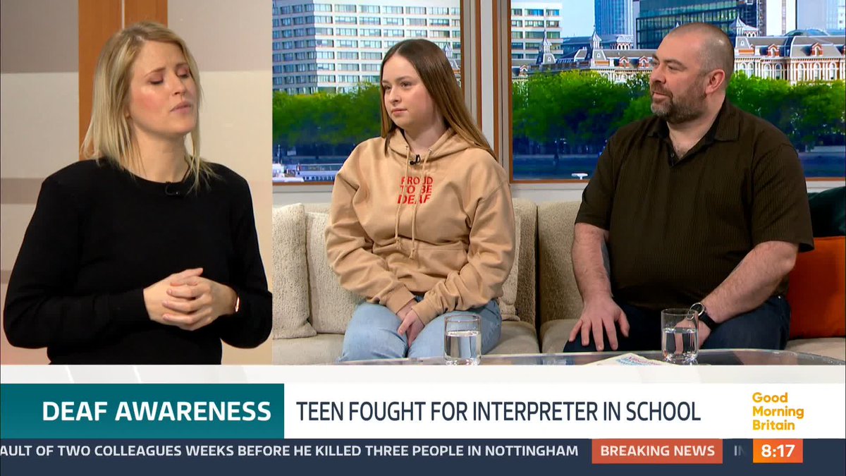 'I wanted to fight for me so I could reach my full potential to then hopefully change it for other deaf children' 16-year-old Niamdh Braid took on her local council and won the right to have a British Sign Language interpreter in her classes at school.
