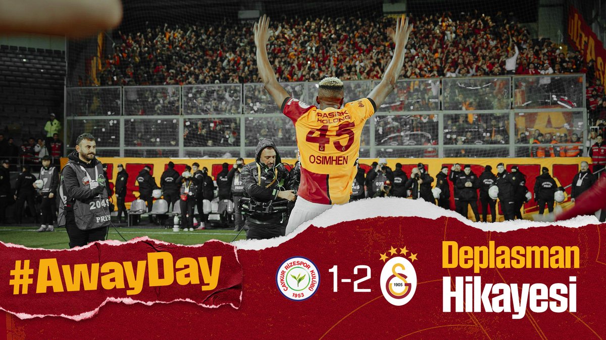 🎥 #AwayDay | Ç. Rizespor 1-2 Galatasaray deplasman hikayesi şimdi YouTube Katıl’da YAYINDA! 💛❤️ 🦁 Sen de Galatasaray YouTube Katıl'da yerini al, kulübümüze ait en özel içerikleri kaçırma! 📲 Hemen izlemek için 👇