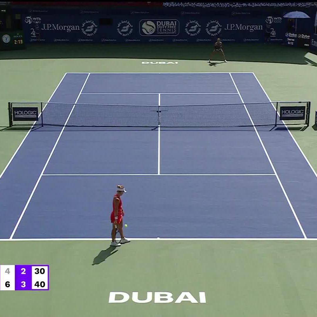 point of the match point of the week? #DDFTennis | Peyton Stearns