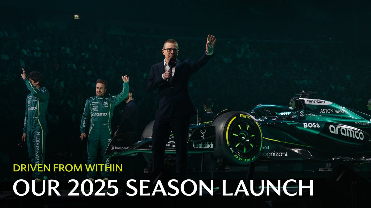 Relive our #F175Live moment in full. The story of Aston Martin. Driven From Within.