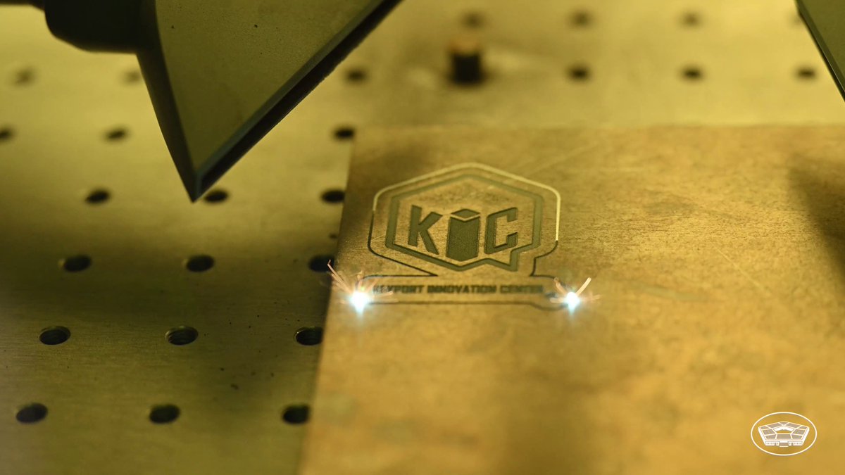 A laser engraver at Naval Undersea Warfare Center Keyport is one of many technologies helping to create repair parts for U.S. Navy subs & ships. The Keyport Innovation Center, where the engraver is housed, lets personnel learn new AM skills and create prototypes for new concepts: