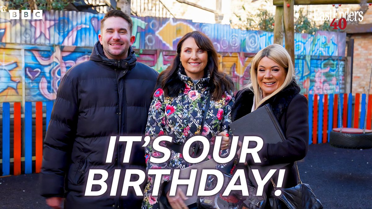 We’re feeling the birthday love here at #EastEnders HQ today! Take a look at some birthday messages from very familiar faces…#EastEnders #EE40