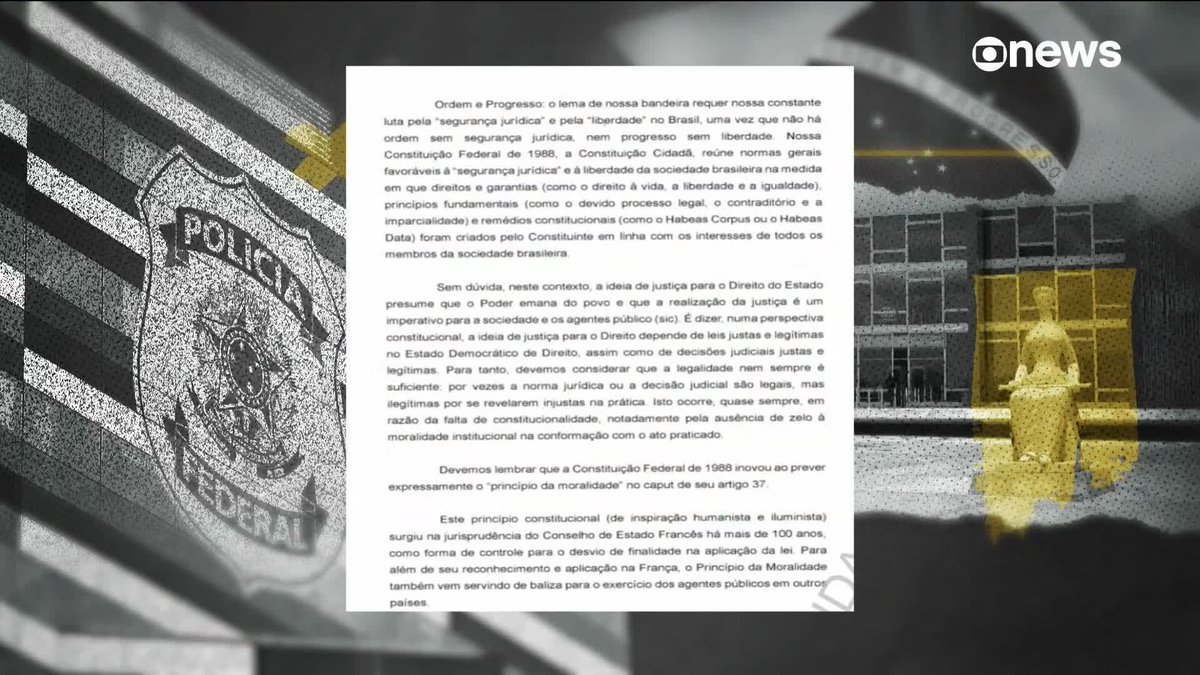 PGR aponta que Bolsonaro possuía discurso para golpe. Texto foi encontrado na sala do ex-presidente, na sede do PL em Brasília. “Nem sempre, a legalidade é suficiente”, diz o documento. ➡ Assista ao #ConexãoGloboNews: #GloboNews