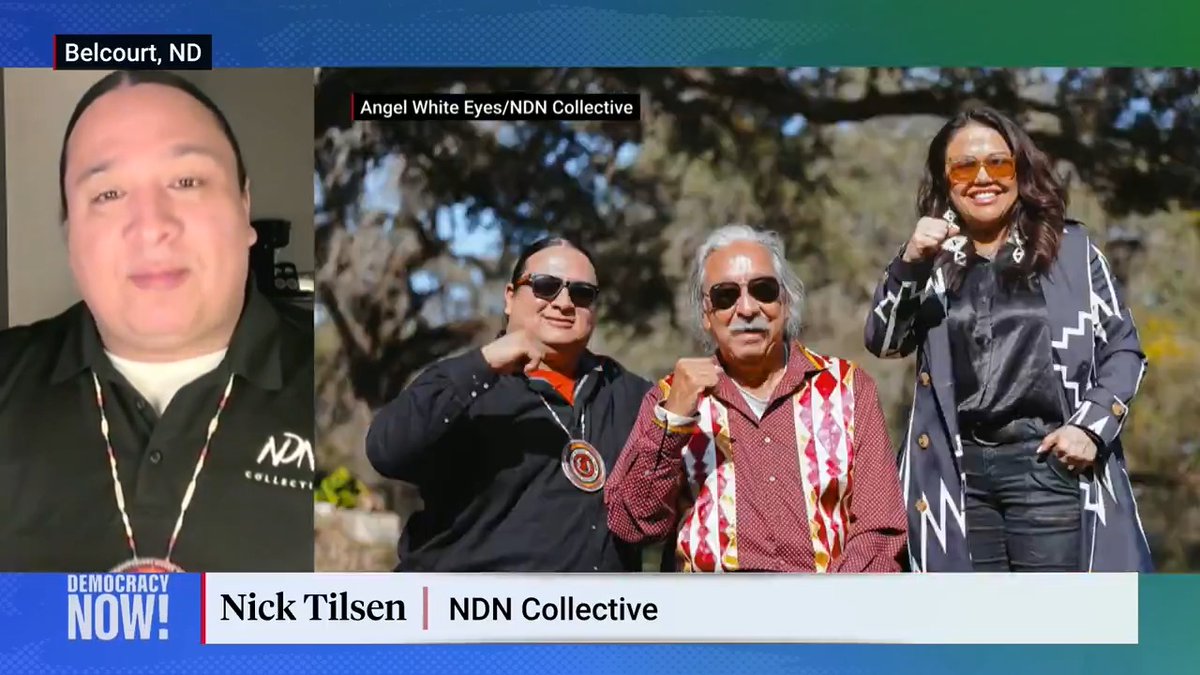 The Indigenous leader Leonard Peltier returned home Tuesday after nearly 50 years behind bars, following a commutation of his life sentence to home confinement by President Joe Biden. Nick Tilsen of NDN Collective was with Peltier and describes the scenes of "absolute pure joy."