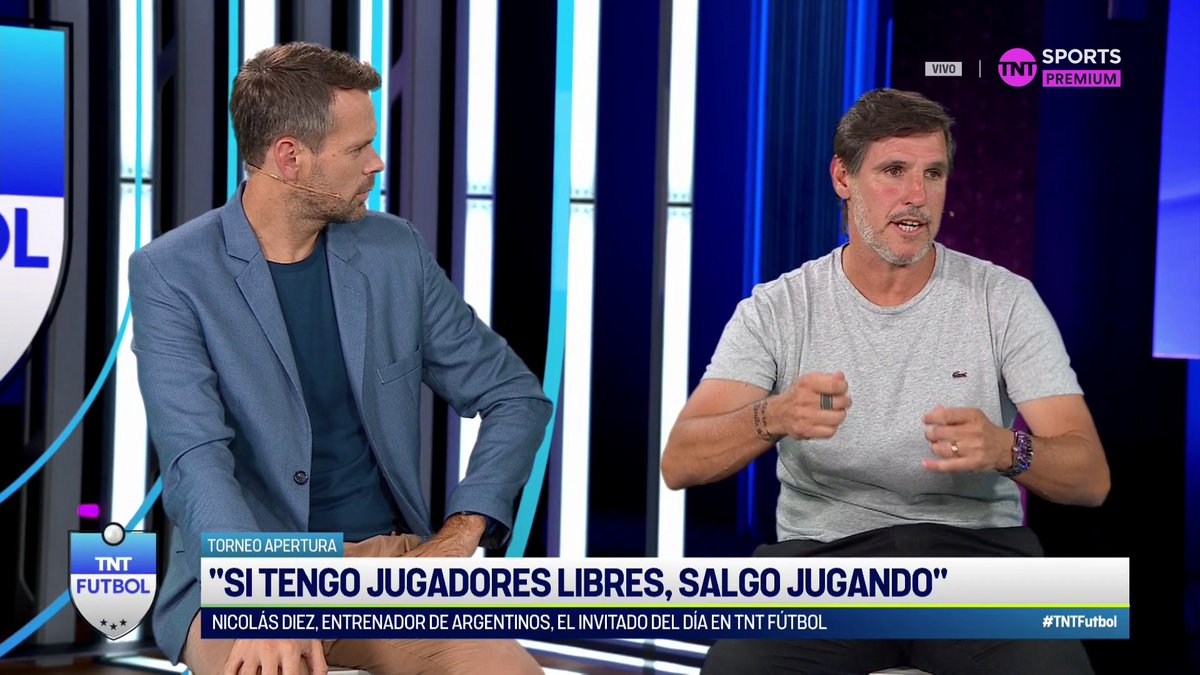 🔴Nico #Diez(DT Argentinos Juniors) y la lectura del juego. El valor de interpretar contextos según colocación del rival. Adaptabilidad como matiz de la idea madre. 📹TNT Sports Argentina