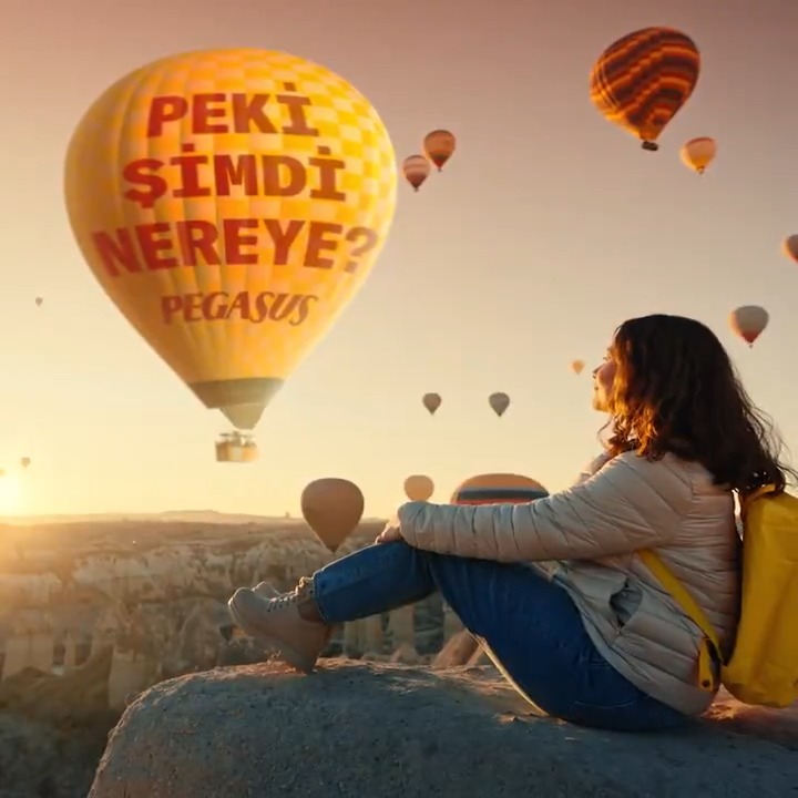 Yurt içinde veya yurt dışında, adım attığın anda bir sonraki adımın sana #PekiŞimdiNereye? diyorsa; E hadi durma, ya da Pegasus Mobil uygulamamdan seyahatini planla! ✈️
