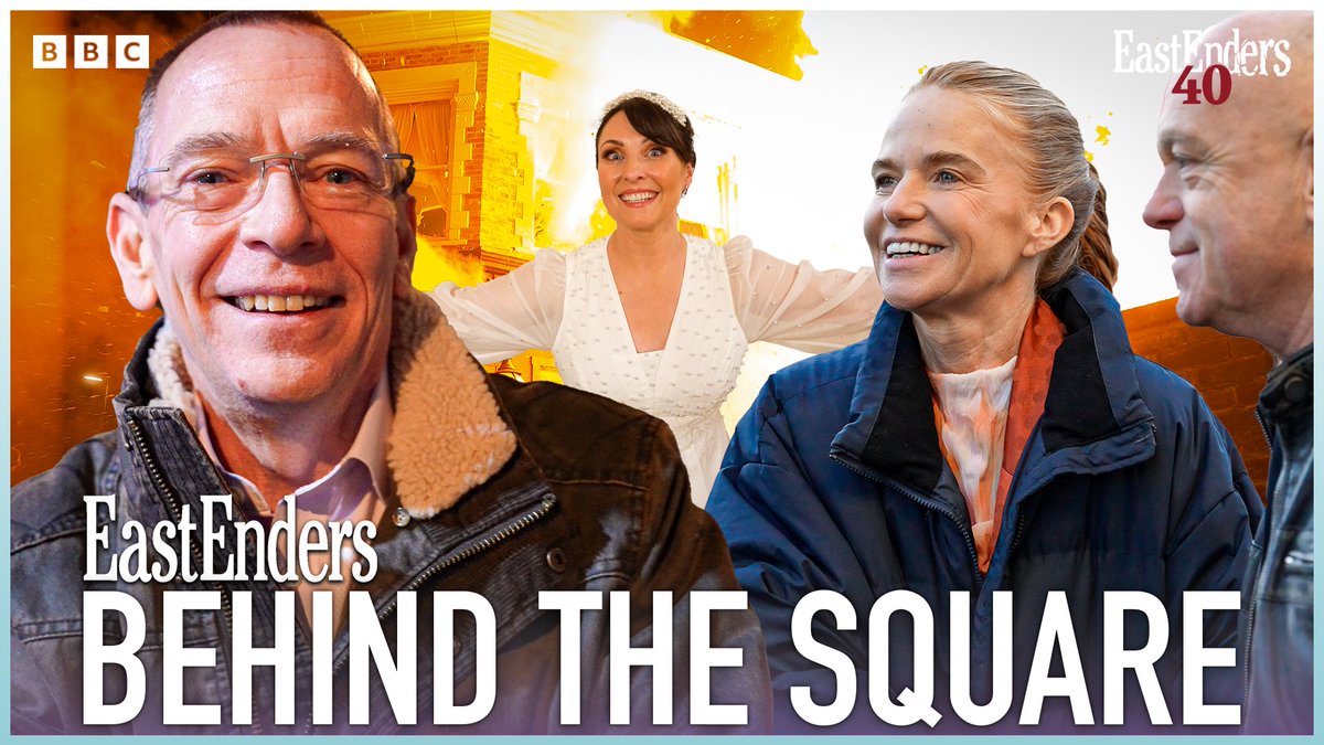 A wedding, a shooting, a car crash, and the biggest explosion Walford has ever seen!! Take a look behind the scenes at how we managed to cram this much drama into our anniversary week, so far… #EastEnders #EE40 #BTS BBC BBCOne BBCiPlayer
