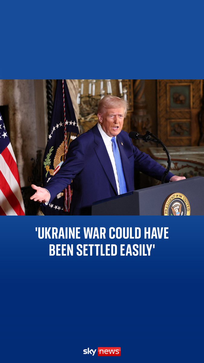Trump says war in Ukraine should have ended ‘years ago’. Read more: