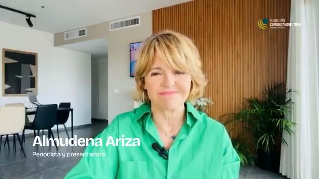 Almudena Ariza, corresponsal de RTVE en Jerusalén, premio Alejandro Echevarría. 👉 Un premio que pone en valor su compromiso en la lucha contra la desinformación. ¡Enhorabuena, Almudena Ariza!