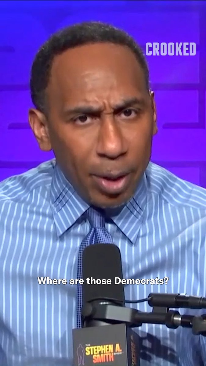 "It is an utter embarrassment to the Democratic Party that I am a candidate in people's eyes." - Stephen A Smith