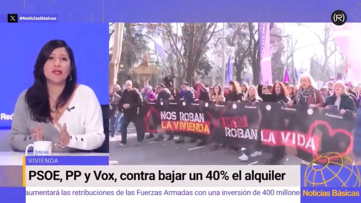 El PSOE une sus votos a los de PP y VOX para frenar una propuesta de Podemos para que baje el precio del alquiler 📺 NOTICIAS BÁSICAS |