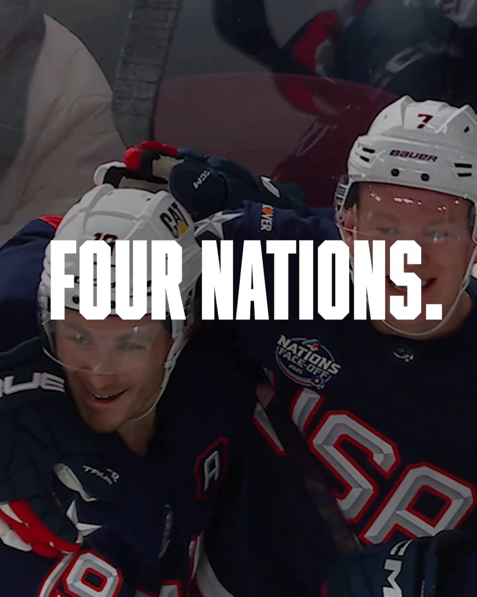 The final Face-Off. 🦅🍁 📺: Canada vs. USA in the #4Nations Face-Off Championship Game TOMORROW at 8p ET on ESPN, ESPN+, Disney+, Sportsnet, and TVA Sports