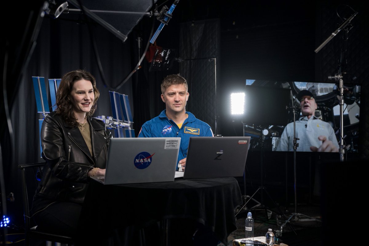 NASA astronauts Don Pettit and @DominickMatthew had an out-of-this-world time answering your science and engineering questions last week. Celebrate Engineering Week by revisiting their live conversation from space on Twitch: