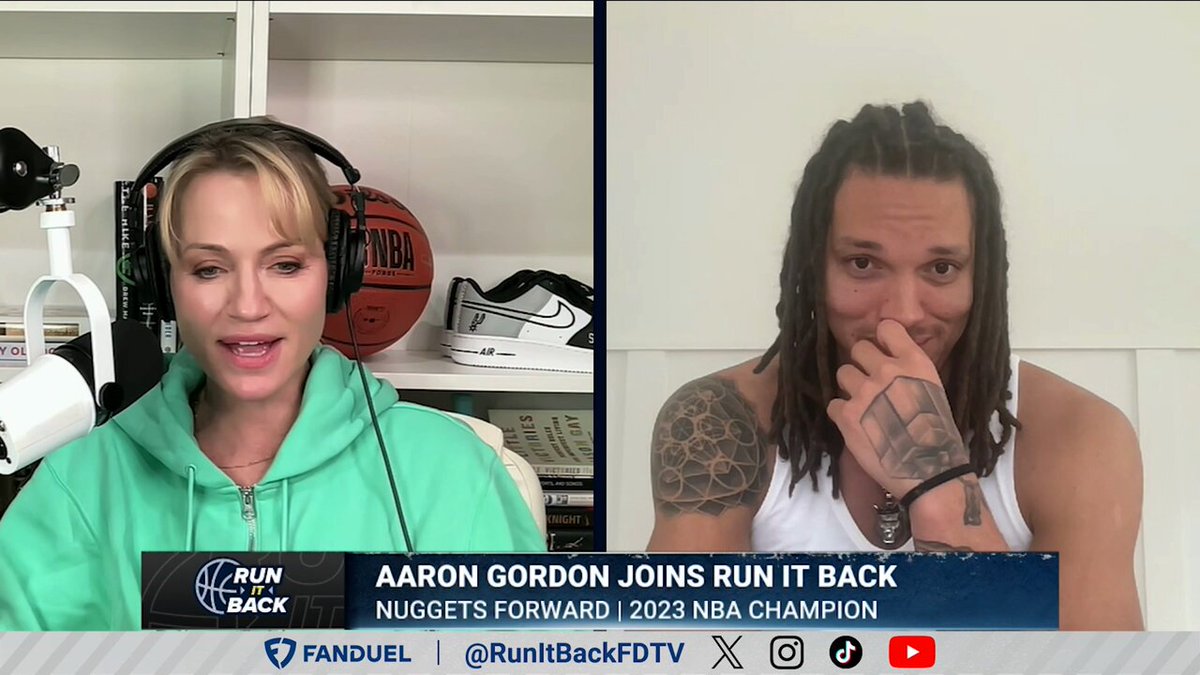 "If you put my 4 dunks up against Vince Carter's 4 dunks, objectively I think my 4 dunks were better." - Aaron Gordon (🎥 Run It Back )