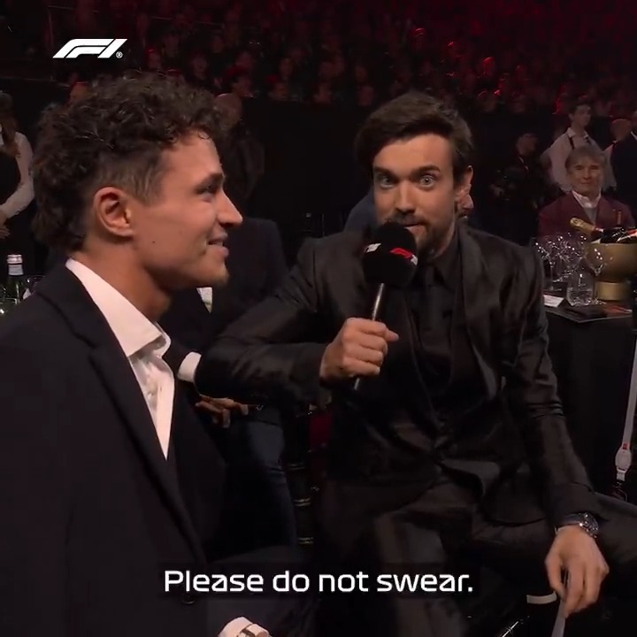 Did Lando get to 'Netflix and Chill' during his time off? 🫣 Watch the hilarious highlights from #F175LIVE host Jack Whitehall now 👇